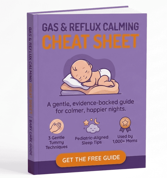 Calm baby illustration